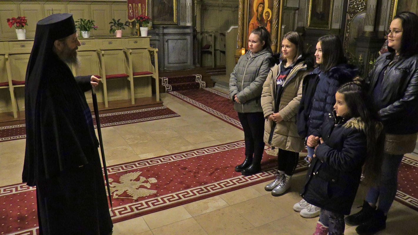 Colindători la catedrala din Giula 239164