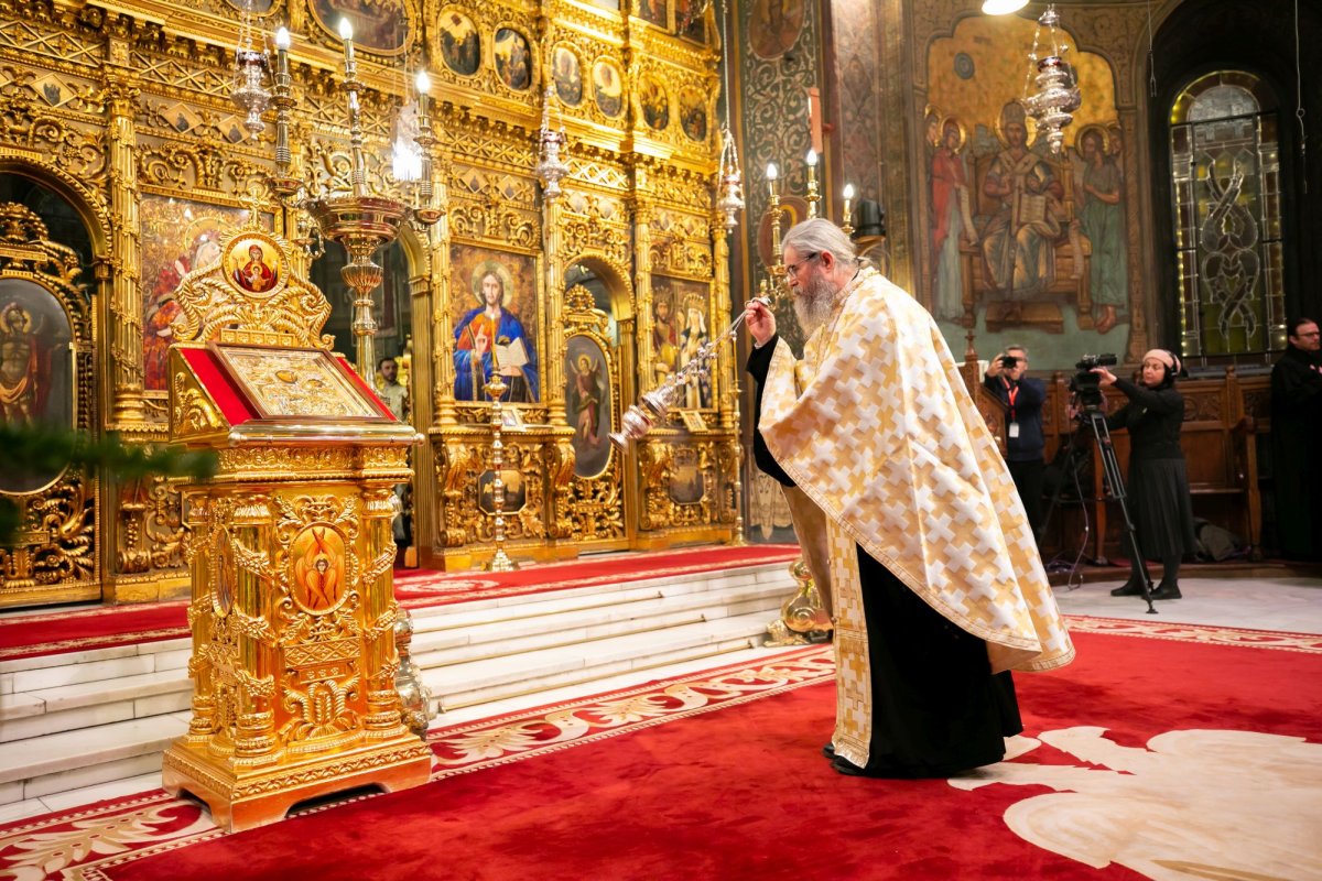 Slujba din noaptea trecerii dintre ani pe Colina Patriarhiei 239790