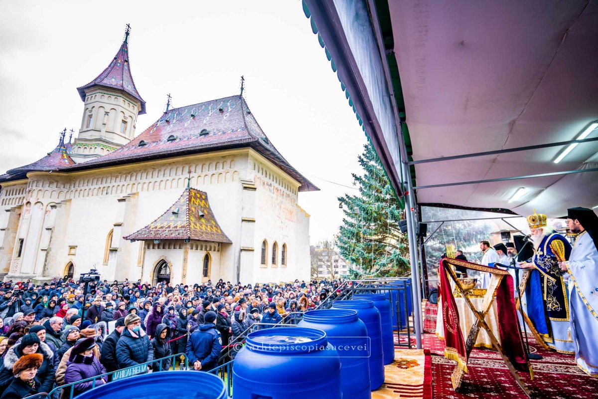 Praznicul Bobotezei la Mănăstirea „Sfântul Ioan cel Nou de la Suceava” 240830