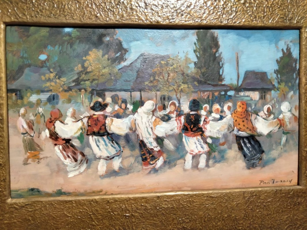 Satul românesc în acuarele la Palatul Suțu 240913