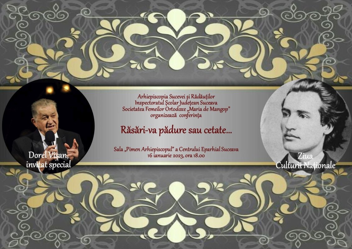 Actorul Dorel Vișan va conferenția la Suceava 241129