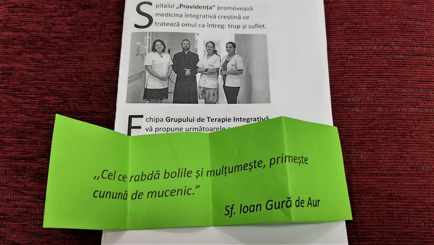 Terapie integrativă pentru vârstnici la Spitalul Providența 241092