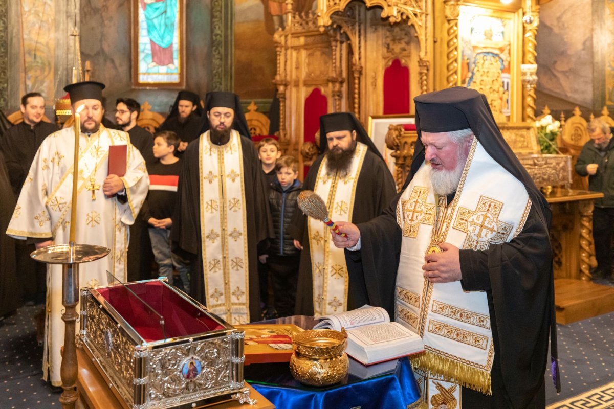 Binecuvântarea Sfintei Mucenițe Filofteia pentru obștea și credincioșii Mănăstirii Antim 241287