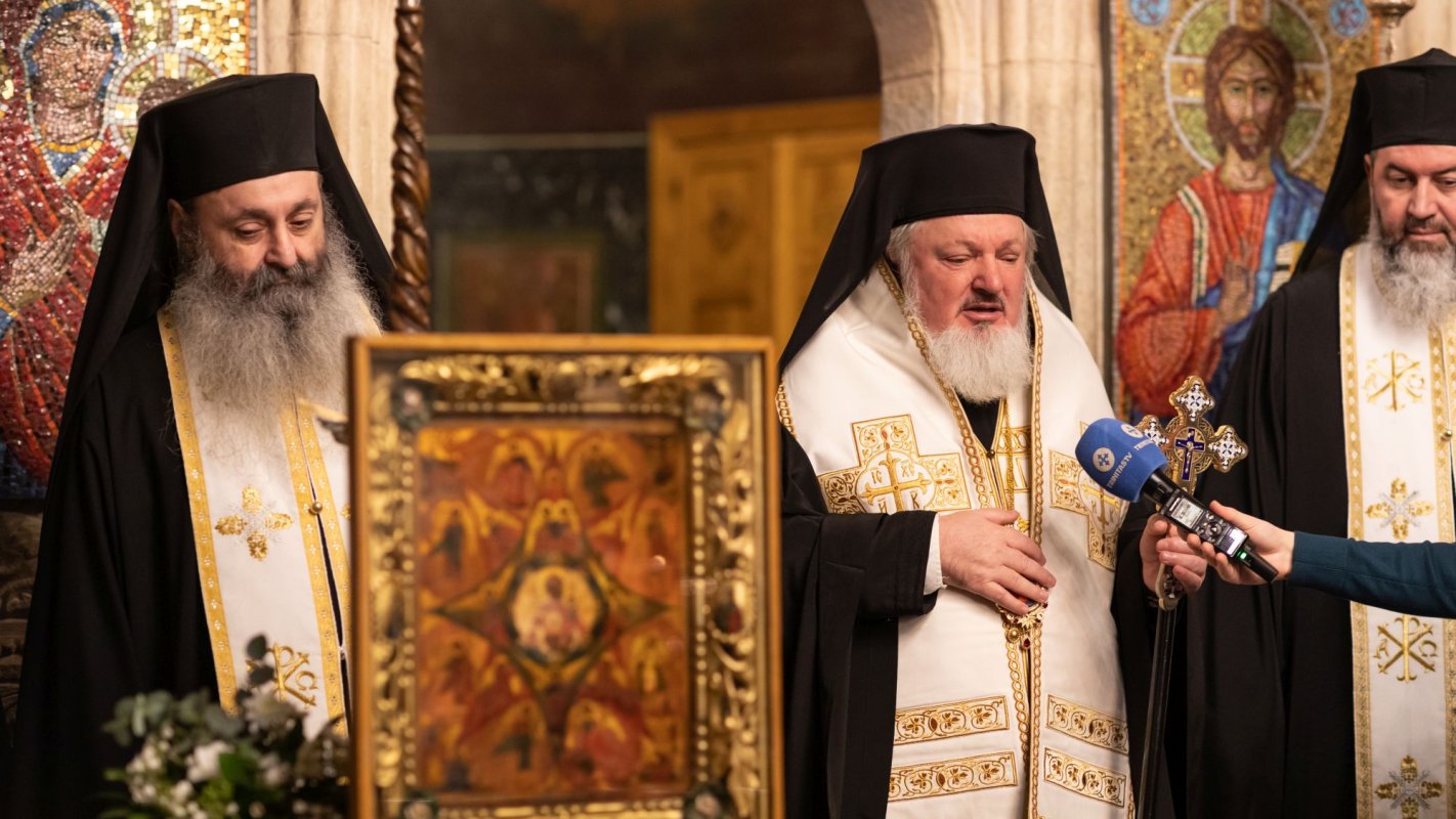 Binecuvântarea Sfintei Mucenițe Filofteia pentru obștea și credincioșii Mănăstirii Antim 241294