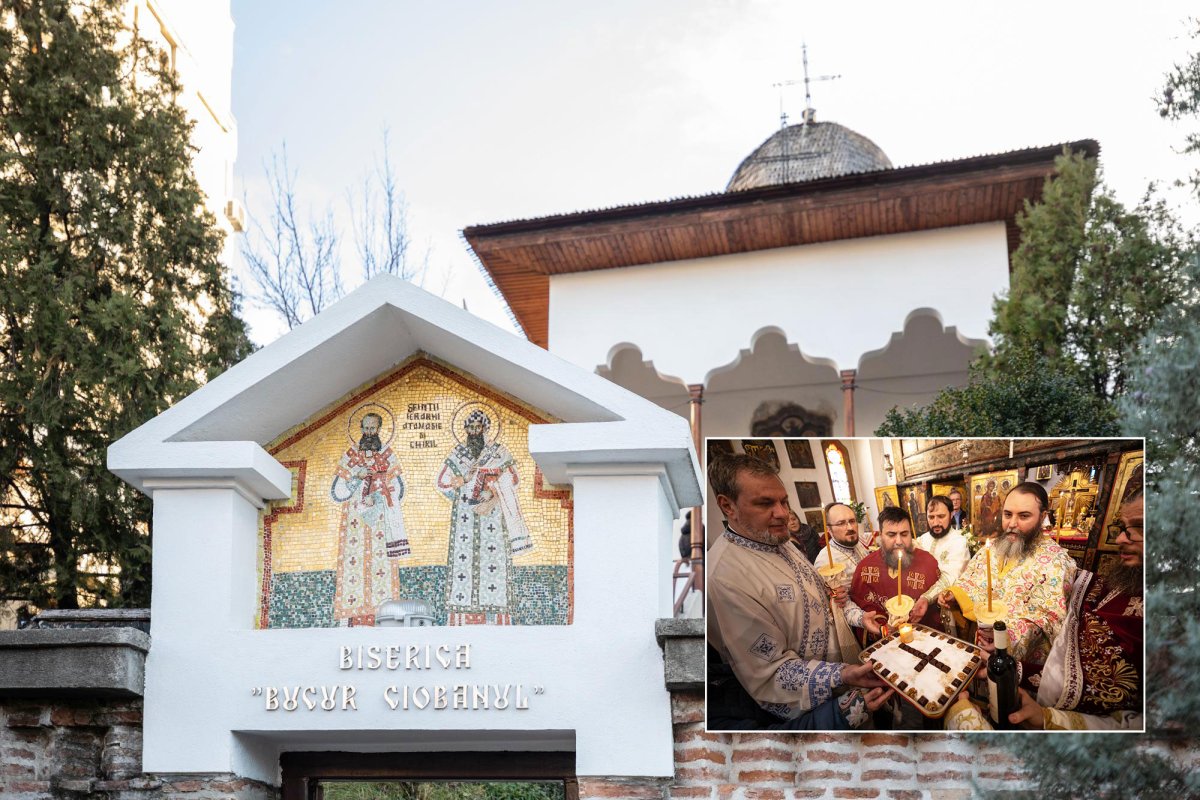 Hram la biserica întemeietorului legendar al Capitalei 241977
