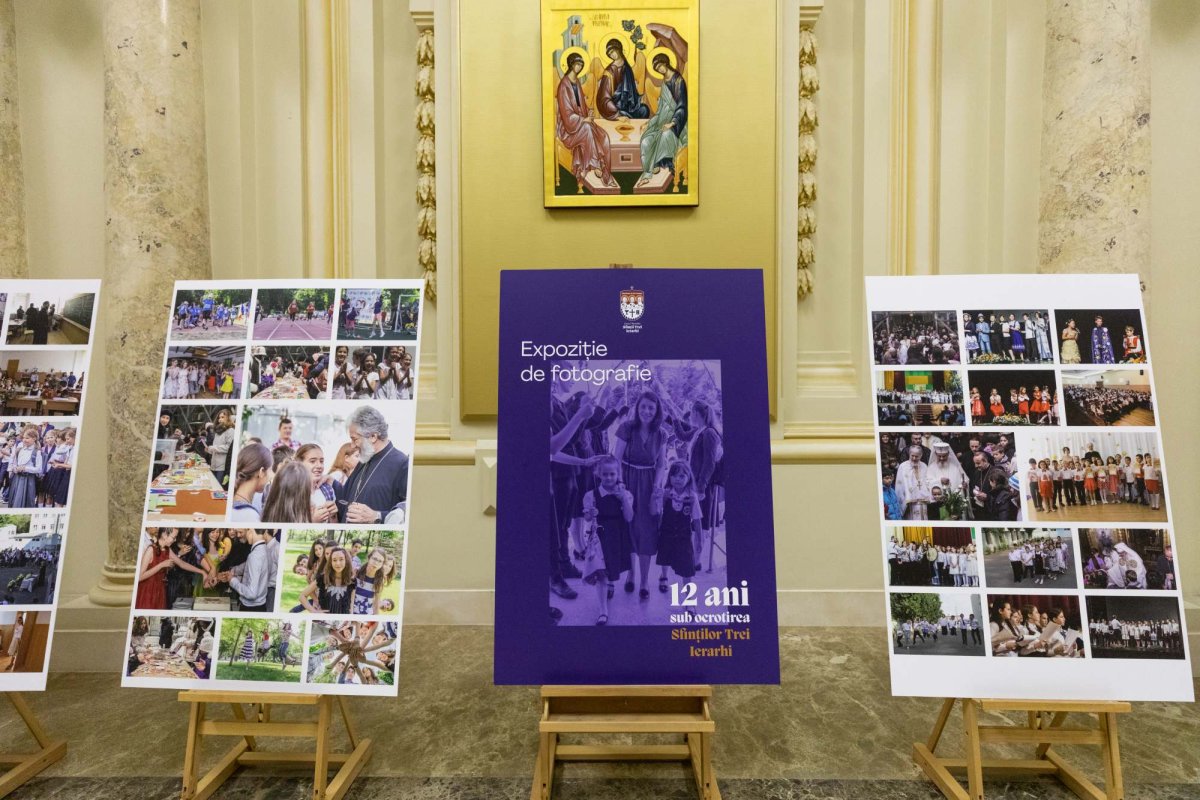 Eveniment artistic închinat Sfinților Trei Ierarhi la Palatul Patriarhiei 243283