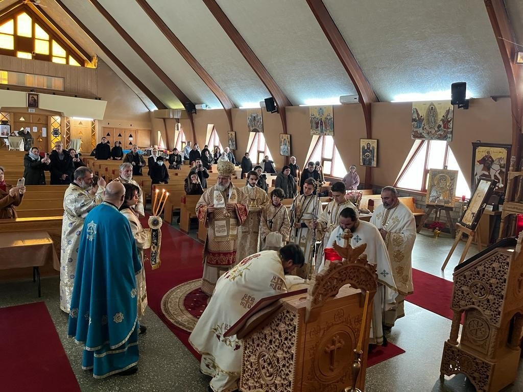 Hirotonie la Catedrala „Sfântul Mare Mucenic Gheorghe” din Saint‑Hubert  243980