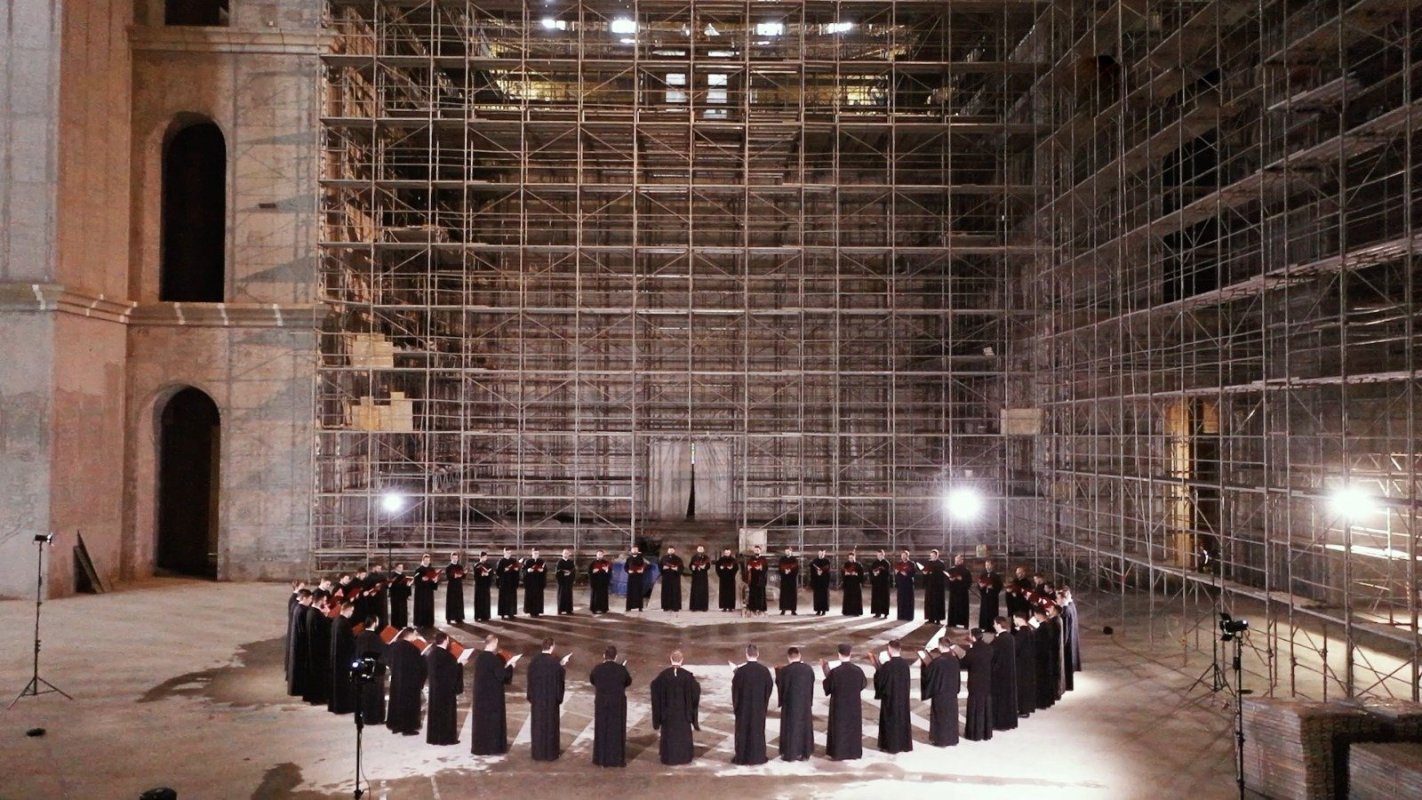 Imnul psalților a răsunat în interiorul Catedralei Naționale 244425