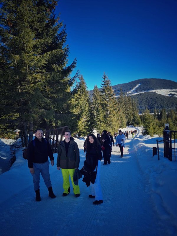 Tabără de iarnă la Mănăstirea Oașa, judeţul Alba 245290