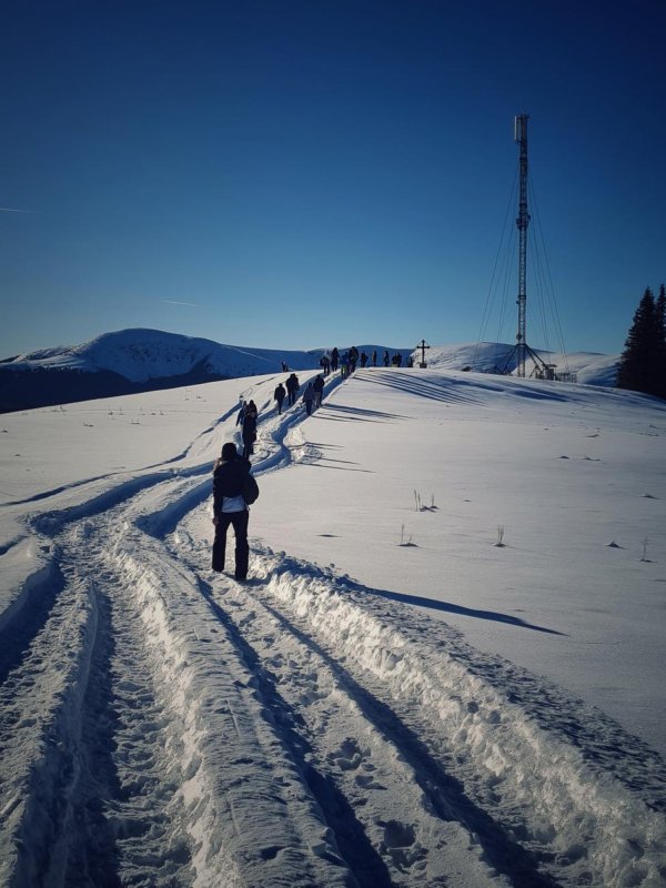 Tabără de iarnă la Mănăstirea Oașa, judeţul Alba 245291