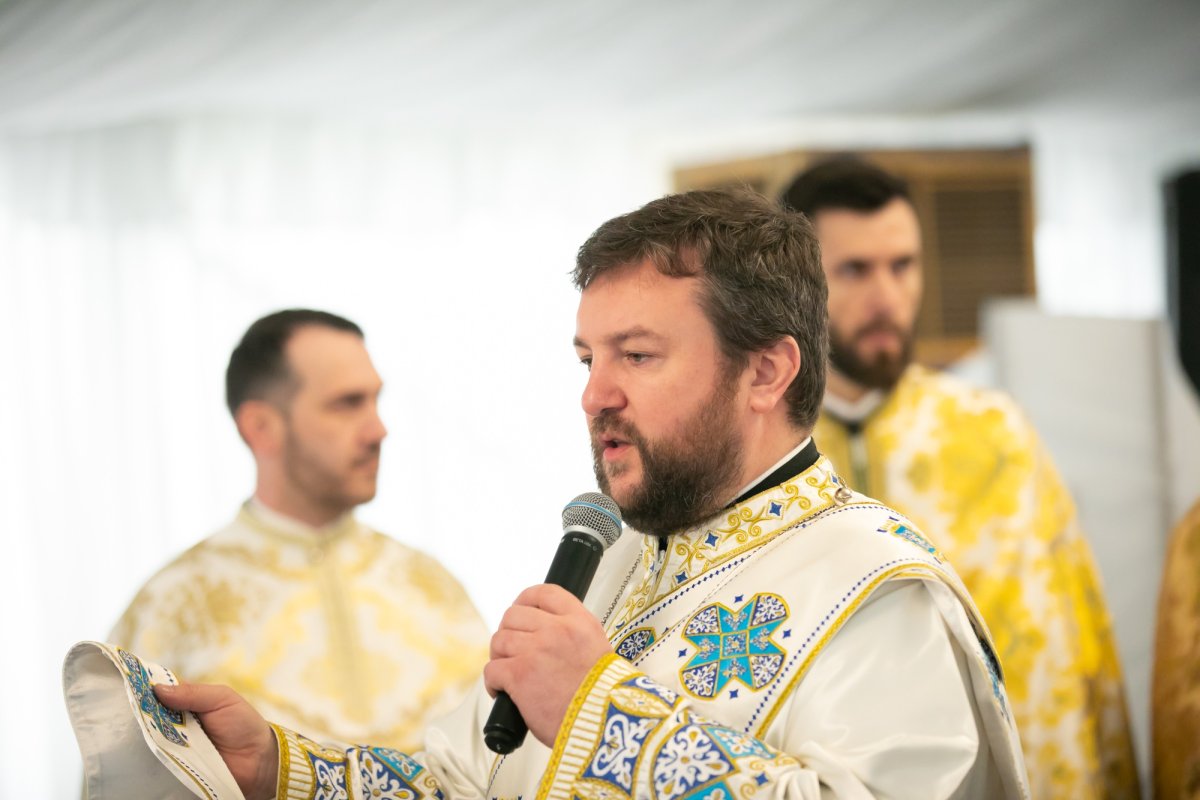 Binecuvântarea lucrărilor la noul paraclis din cartierul Cosmopolis 245594