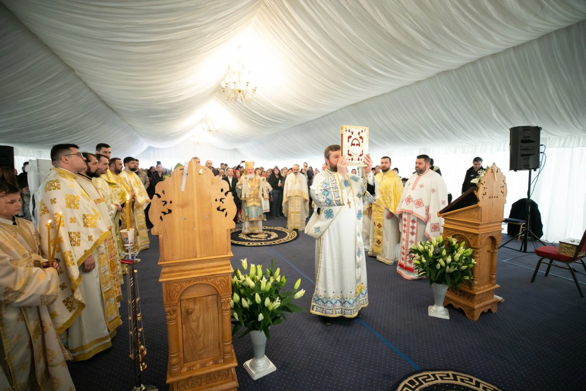 Binecuvântarea lucrărilor la noul paraclis din cartierul Cosmopolis 245599