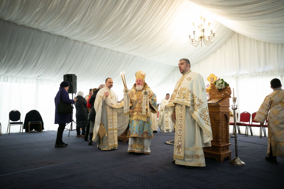 Binecuvântarea lucrărilor la noul paraclis din cartierul Cosmopolis 245601