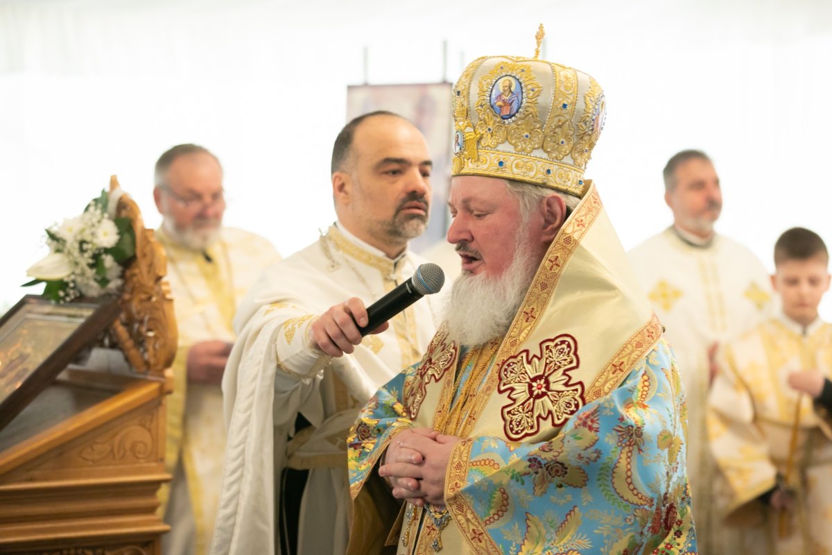 Binecuvântarea lucrărilor la noul paraclis din cartierul Cosmopolis 245602