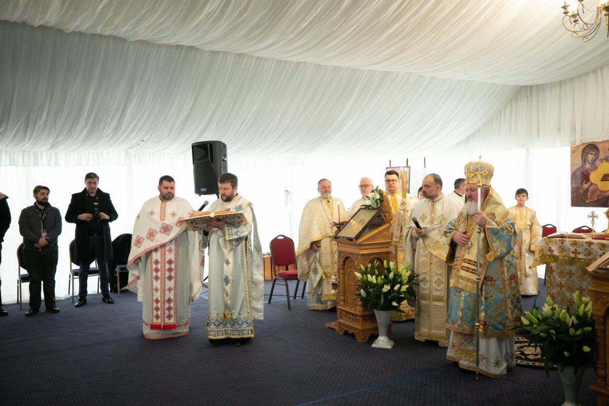 Binecuvântarea lucrărilor la noul paraclis din cartierul Cosmopolis 245603