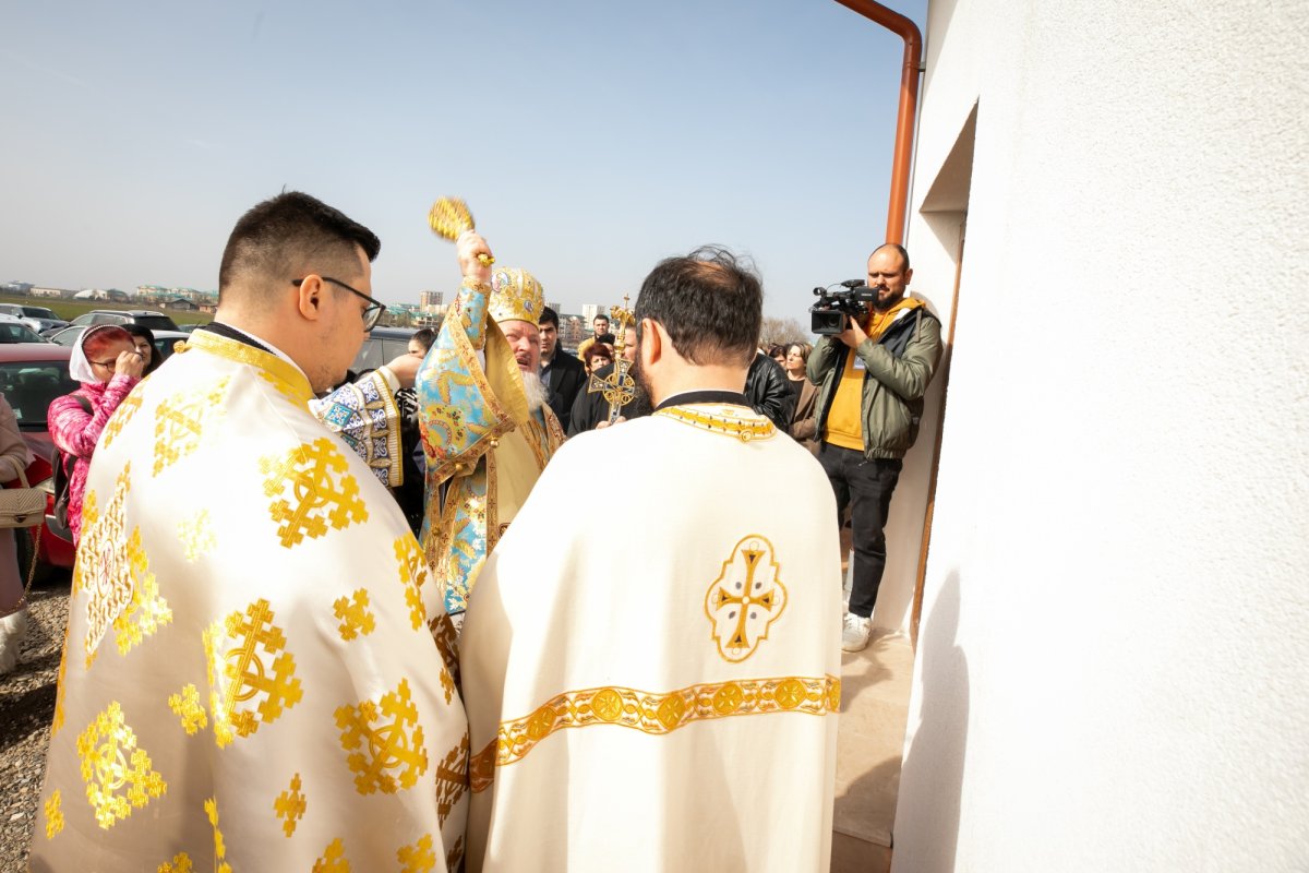 Binecuvântarea lucrărilor la noul paraclis din cartierul Cosmopolis 245630