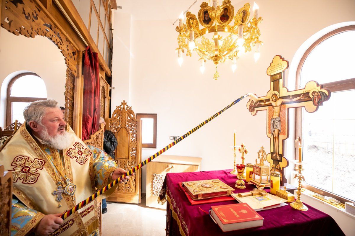 Binecuvântarea lucrărilor la noul paraclis din cartierul Cosmopolis 245636