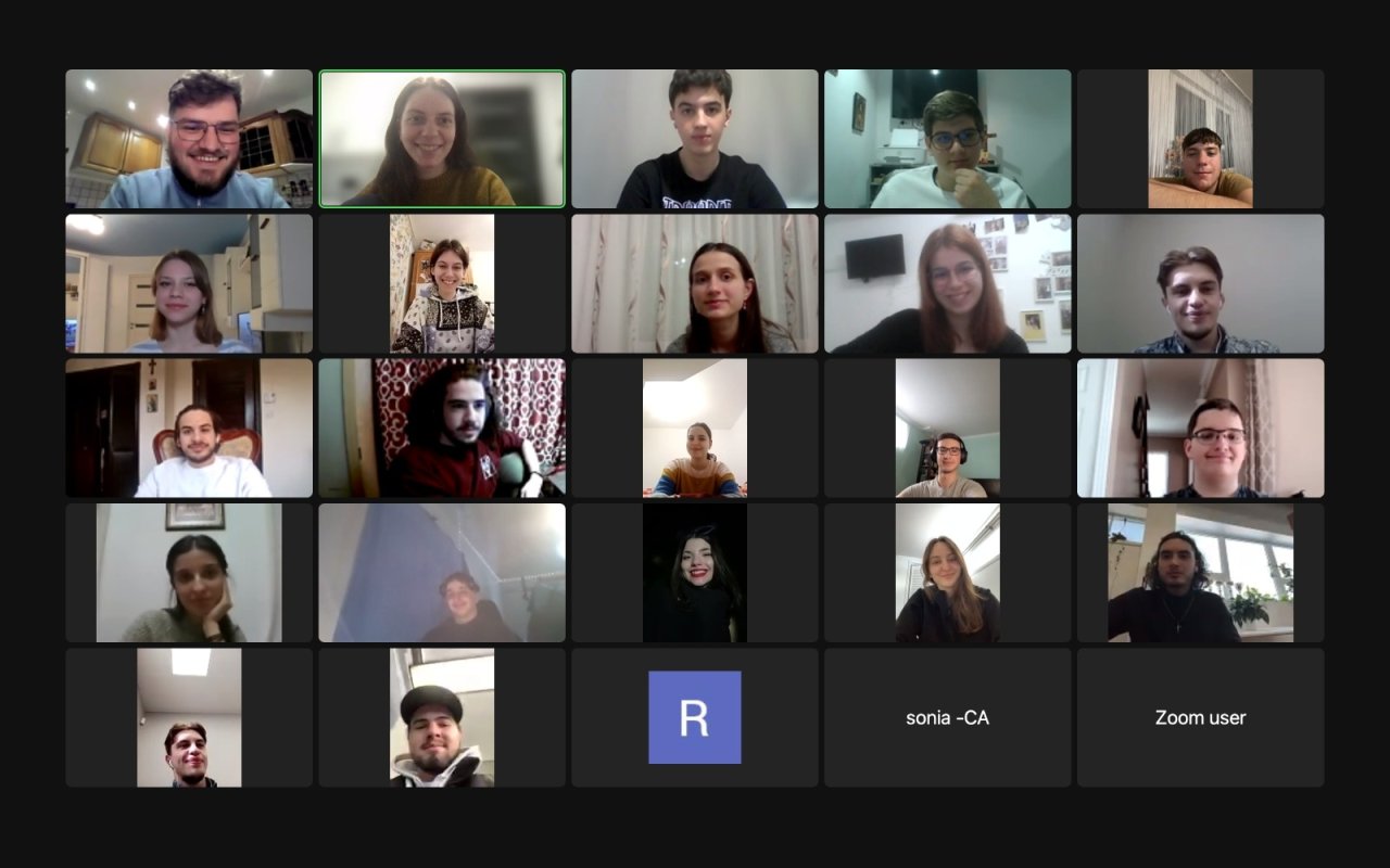 Întâlnire în mediul online a două asociații de tineri din România și Canada 246579