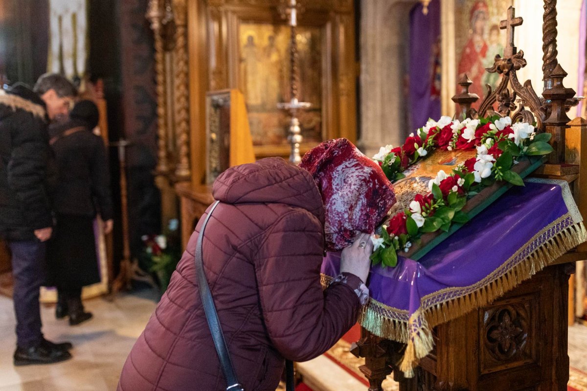 Cinstirea Sfinților 40 de Mucenici la Mănăstirea Antim din Capitală  246863