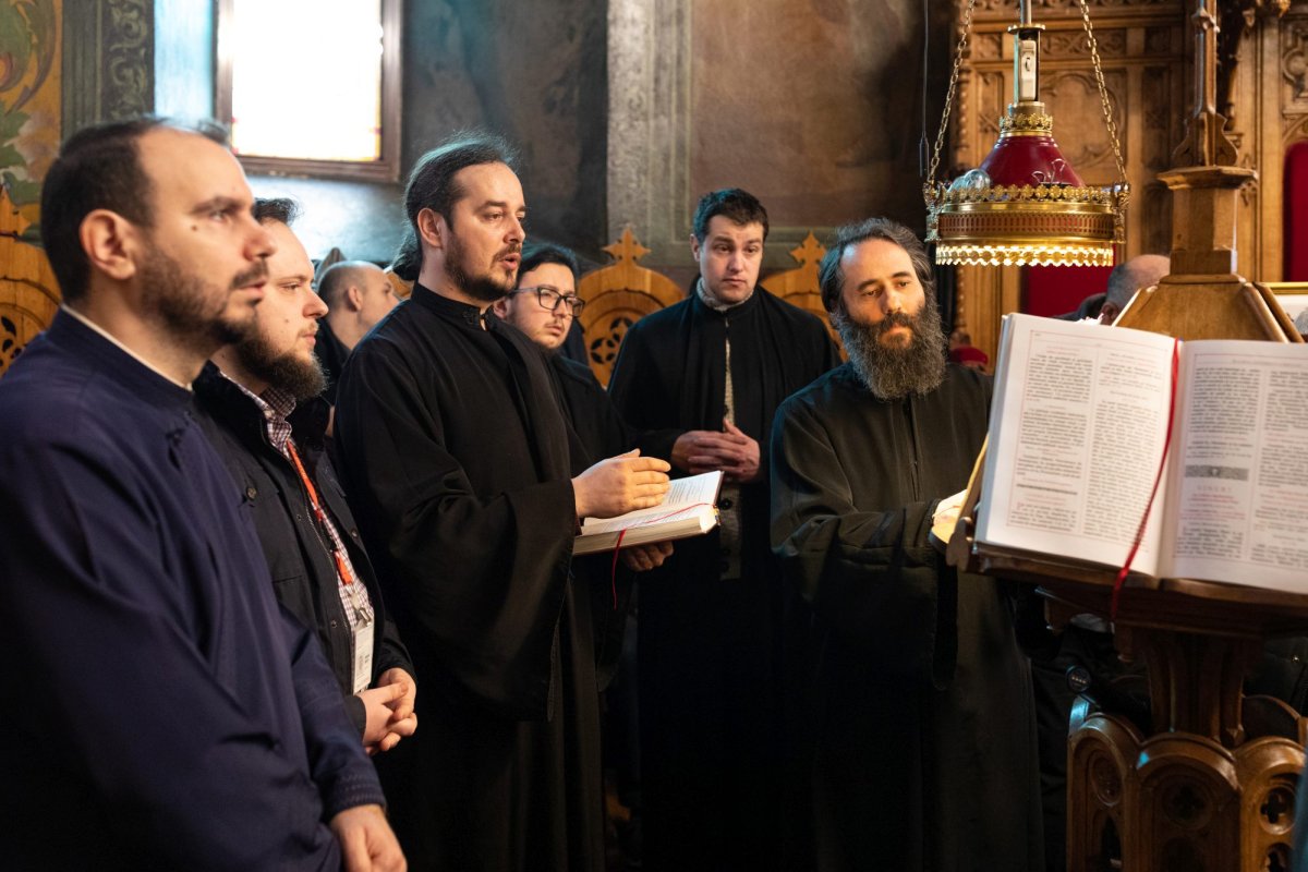 Cinstirea Sfinților 40 de Mucenici la Mănăstirea Antim din Capitală  246867