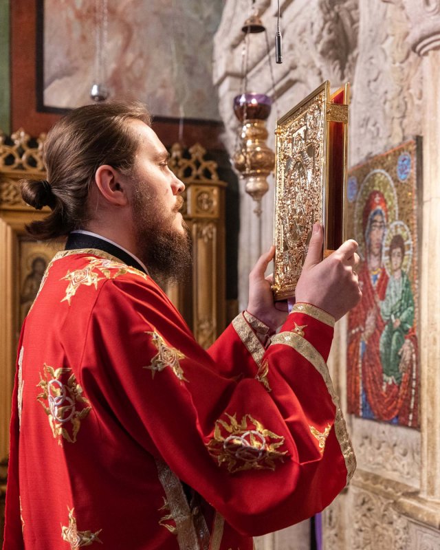 Cinstirea Sfinților 40 de Mucenici la Mănăstirea Antim din Capitală  246870