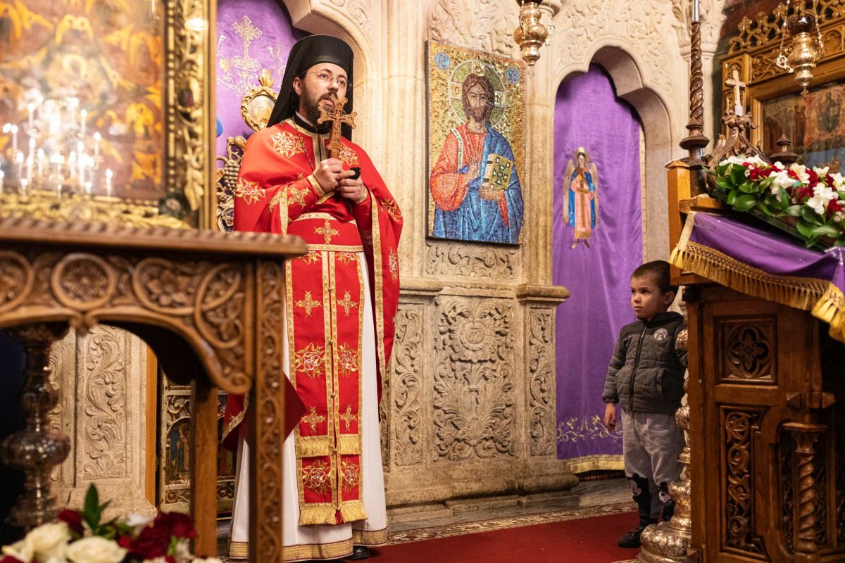 Cinstirea Sfinților 40 de Mucenici la Mănăstirea Antim din Capitală  246879