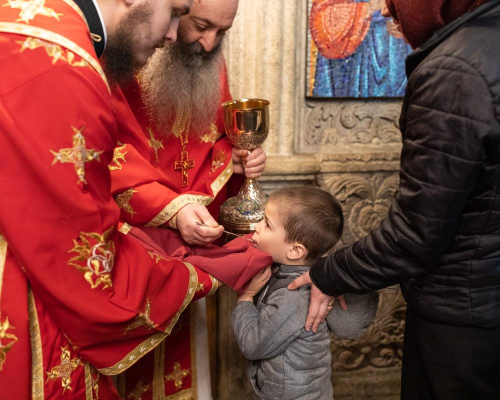 Cinstirea Sfinților 40 de Mucenici la Mănăstirea Antim din Capitală  246880