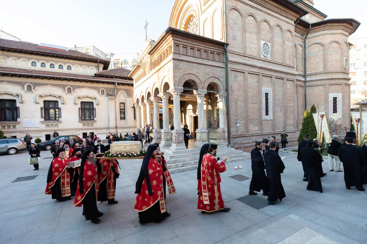 Cinstirea Sfinților 40 de Mucenici la Mănăstirea Antim din Capitală  246886