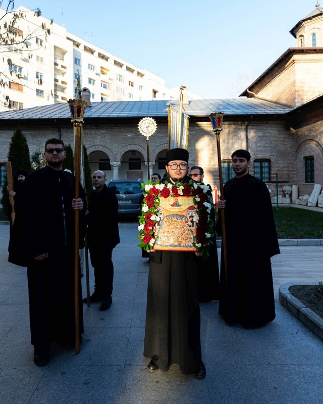 Cinstirea Sfinților 40 de Mucenici la Mănăstirea Antim din Capitală  246891