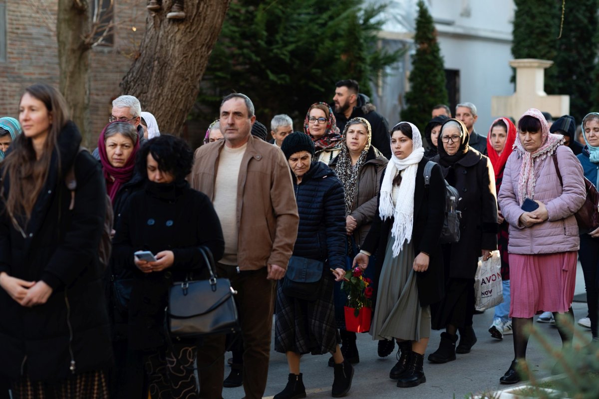 Cinstirea Sfinților 40 de Mucenici la Mănăstirea Antim din Capitală  246893