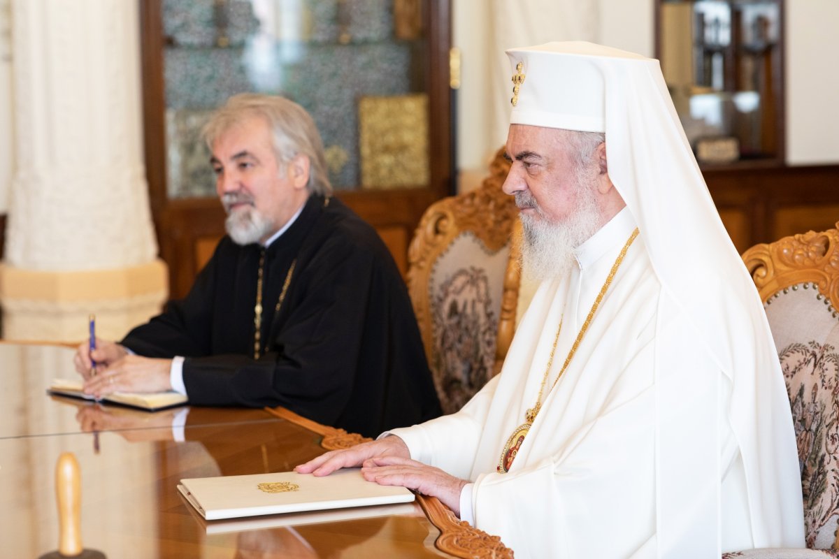 Ambasadorul Republicii Cipru la București  în vizită de prezentare la Patriarhia Română 247333