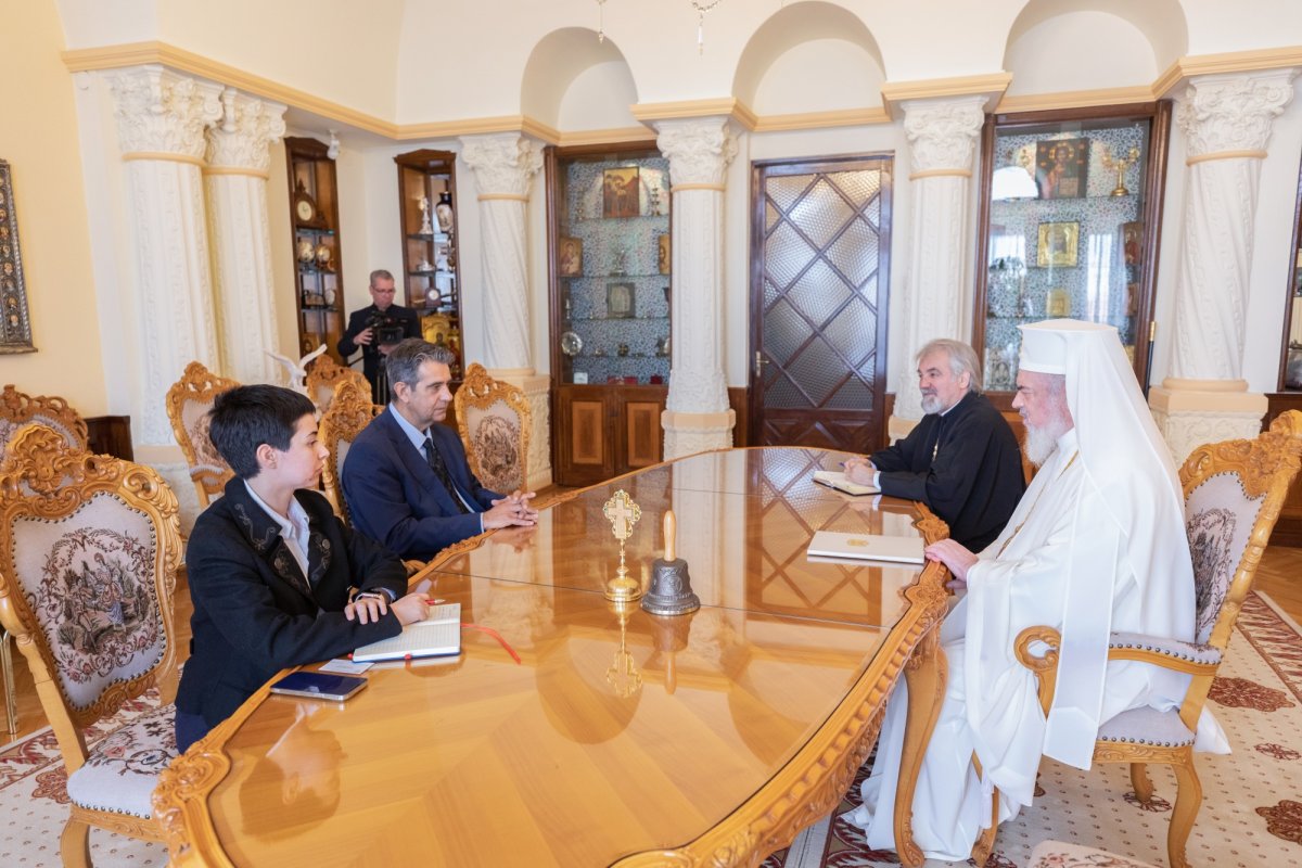 Ambasadorul Republicii Cipru la București  în vizită de prezentare la Patriarhia Română 247335