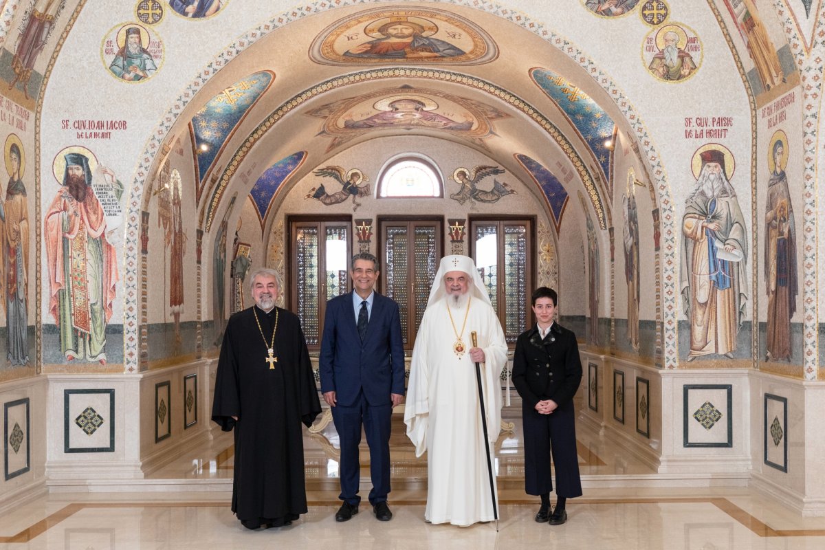 Ambasadorul Republicii Cipru la București  în vizită de prezentare la Patriarhia Română 247339