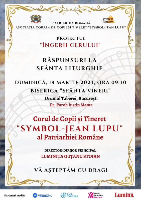 Corul „Symbol‑Jean Lupu” la Parohia „Sfânta Vineri”‑Drumul Taberei 247445