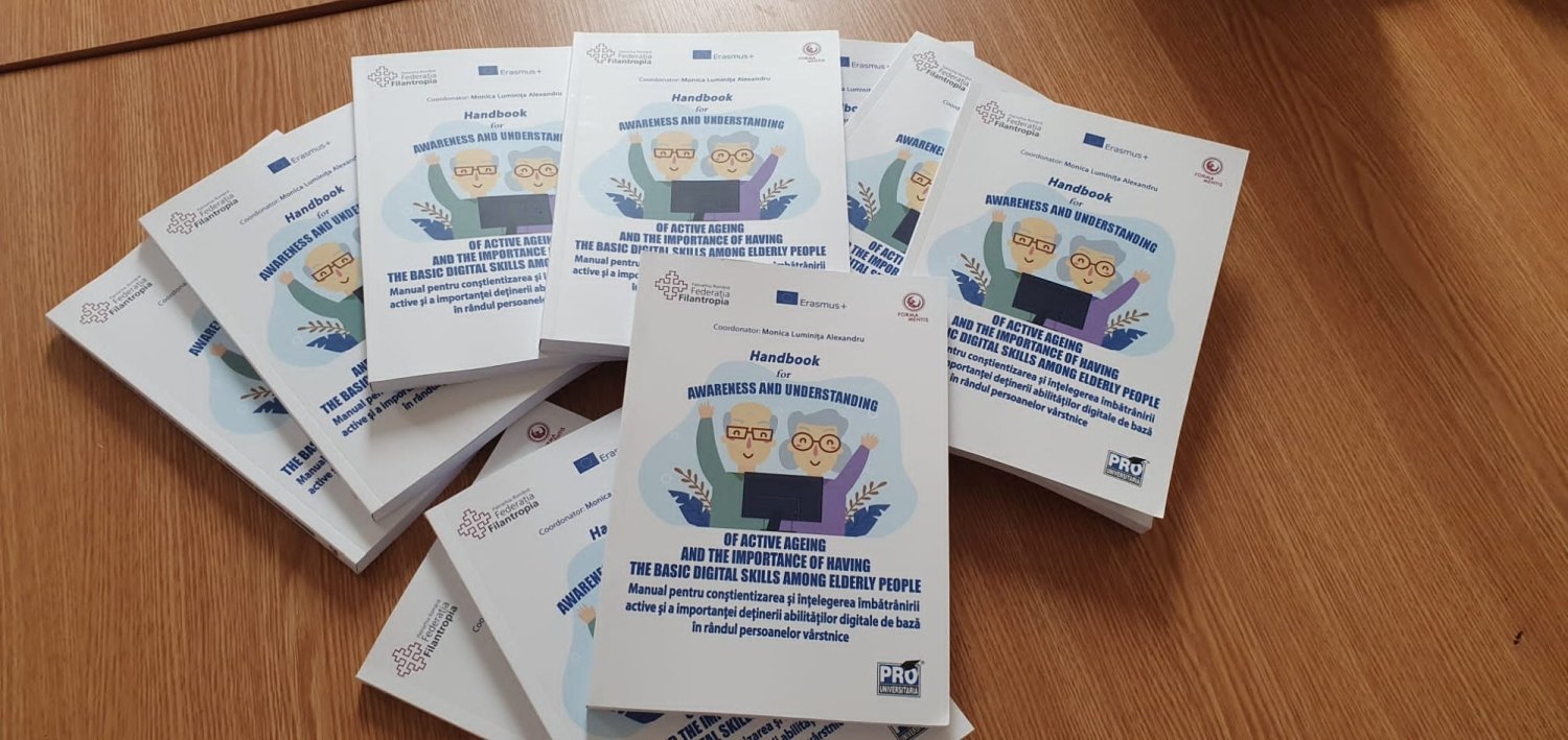 Prezentarea unui manual al Federației Filantropia realizat într‑un proiect european 247386