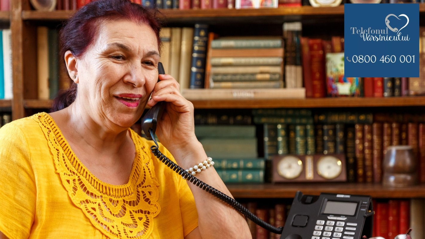Telefonul Vârstnicului, un ajutor pentru bătrâni 247345