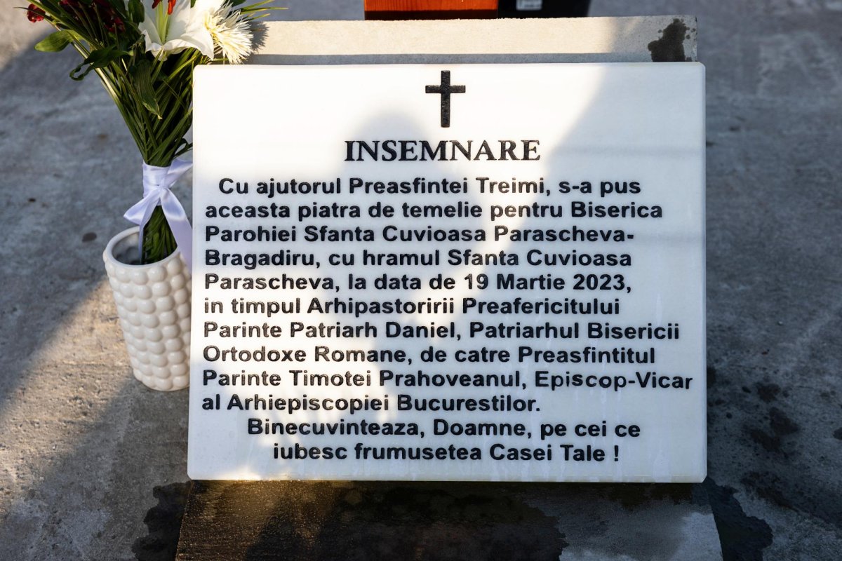 O nouă biserică va fi construită în localitatea ilfoveană Bragadiru 247588