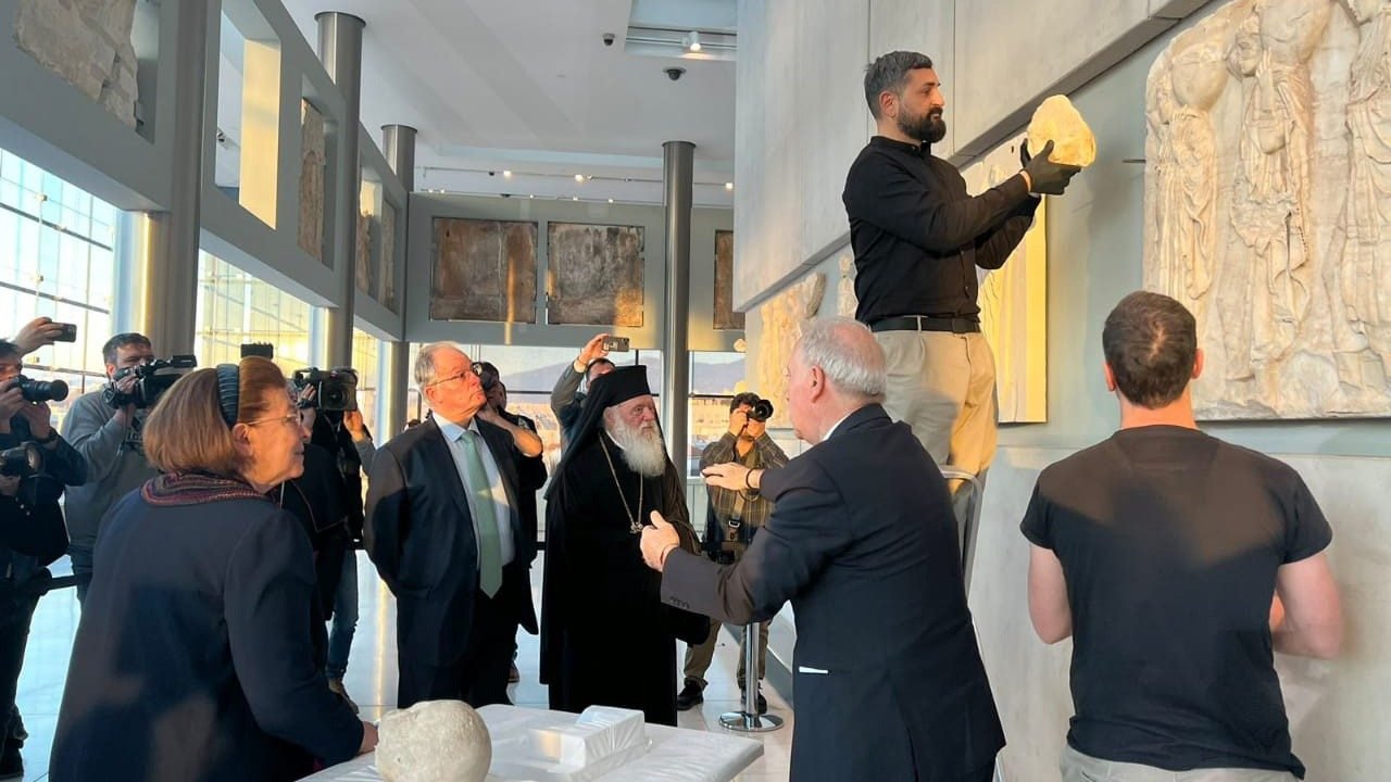 Fragmente din Partenon expuse  în Muzeul Acropole din Atena 248476