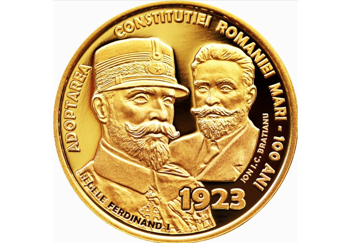 Monede și timbre dedicate centenarului Constituţiei  248493