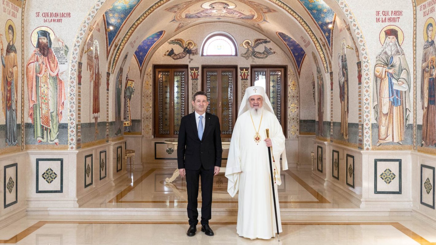Ambasadorul Elveției la Bucureşti, în vizită de rămas-bun la Patriarhia Română 248748