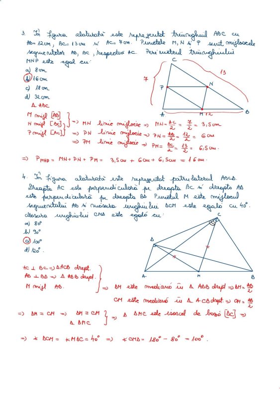 Peste 40% dintre elevii de clasa  a VIII-a sunt „corijenţi” la matematică 248766