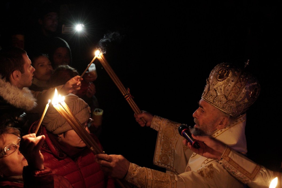 Slujba Învierii Domnului la Catedrala Arhiepiscopală din Galaţi 250690