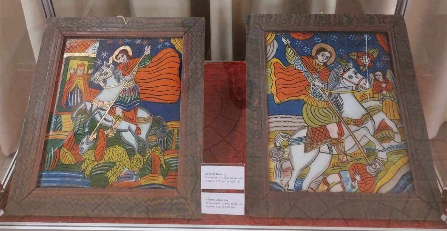 Expoziție de icoane pe sticlă la Bran 251631