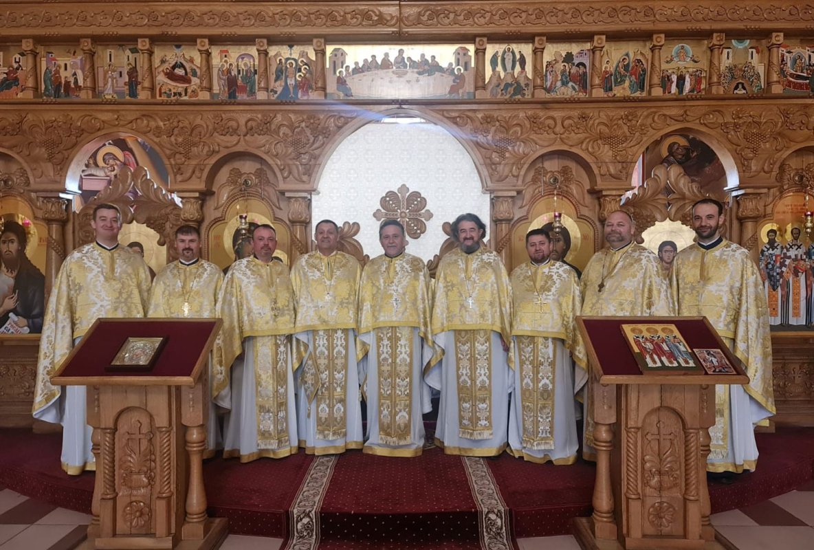 Sfinții Ierarhi Ilie Iorest, Simion Ștefan și Sava Brancovici, prăznuiți la Alba Iulia 252045