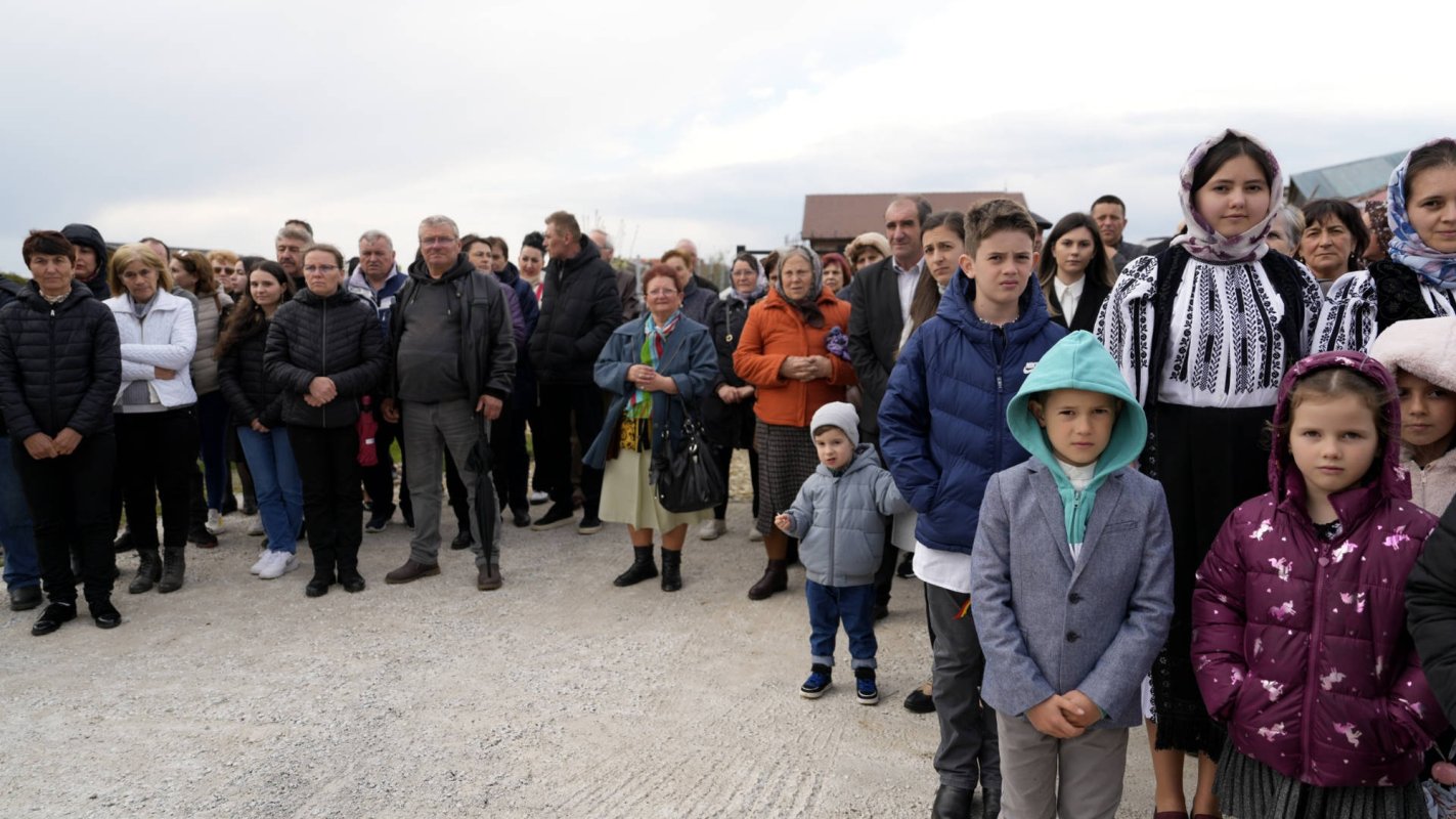 Piatră de temelie pentru o nouă biserică în apropierea Sibiului 252239