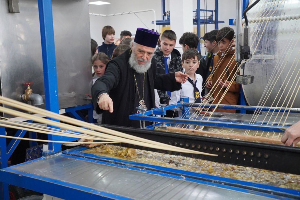 40 de elevi seminariști au vizitat Centrul eparhial din Galați 252338