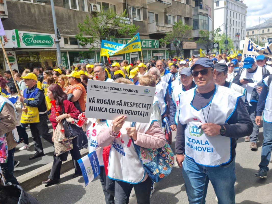 Sindicatele din educaţie ameninţă cu greva generală 253896
