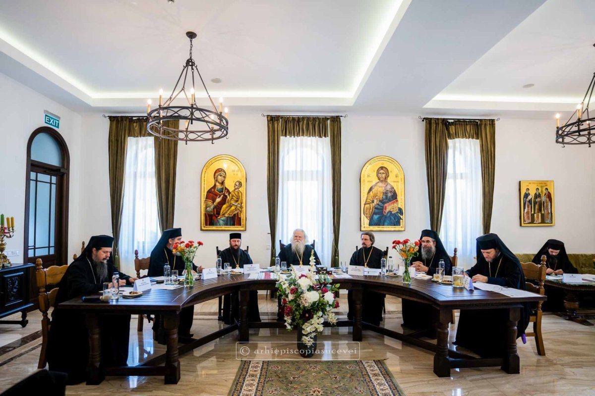 Sinaxa monahală și pomenirea Arhiepiscopului Pimen la Mănăstirea Sihăstria Putnei 255003