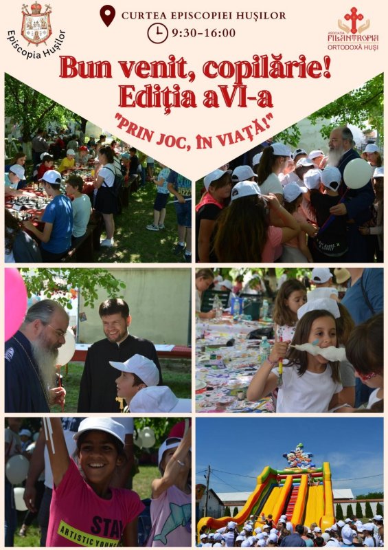 Programul eparhial „Bun venit, copilărie!” desfășurat de Episcopia Hușilor 255214
