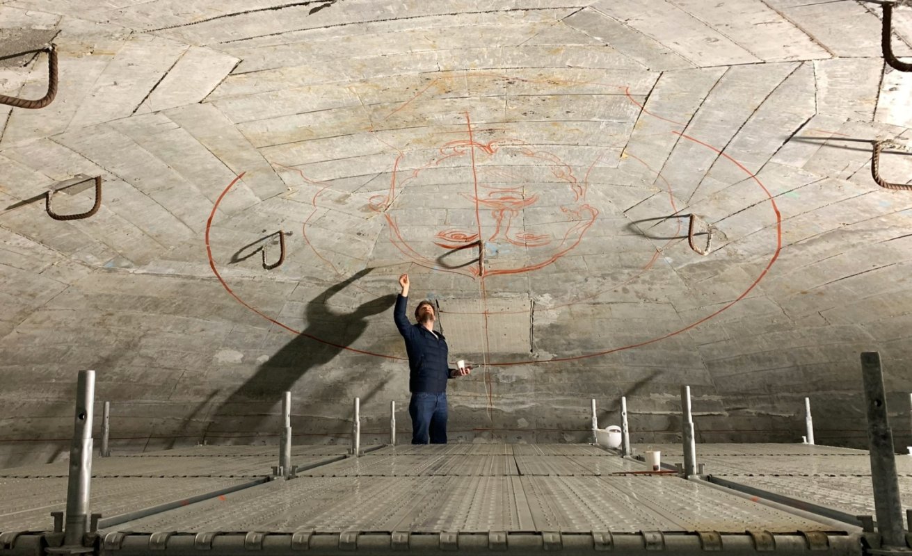 La Catedrala Națională a început pregătirea pentru realizarea icoanei Pantocrator 255559